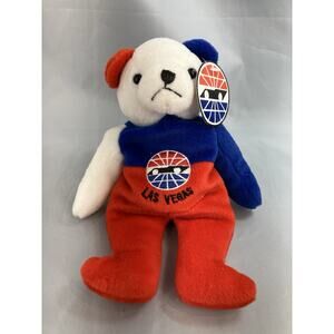 Las Vegas Motor Speedway Collectible Bear Plush Beanbag Plush Toy
